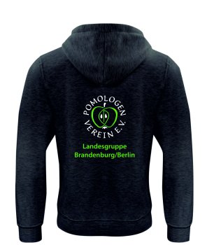 Pomologen Verein Hoody Anthrazit-Melange